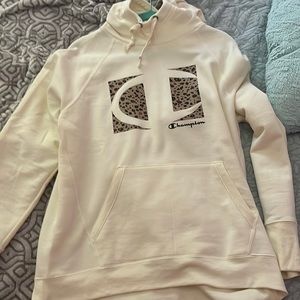 Champion leopard print hoodie